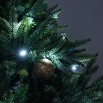 Новогодняя гирлянда нить белый 10м IP20 400-002 белый