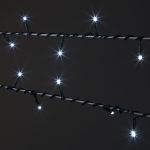 Новогодняя гирлянда нить белый 10м IP20 400-002 белый