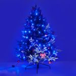 Новогодняя гирлянда нить голубой 5м IP20 400-001 голубой