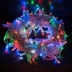 Новогодняя гирлянда нить мульти с эффектом мерцания 20м IP65 400-102 мульти с эффектом мерцания