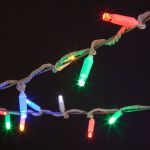 Новогодняя гирлянда нить мульти с эффектом мерцания 20м IP65 400-102 мульти с эффектом мерцания