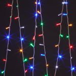 Новогодняя гирлянда нить мульти с эффектом мерцания 20м IP65 400-102 мульти с эффектом мерцания