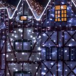 Новогодняя гирлянда занавес белый 2*3м IP65 200-101 белый