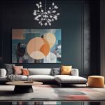 Подвесная люстра серебряного цвета 547