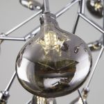 Подвесная люстра со стеклянными плафонами 555