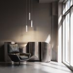 Подвесной светодиодный светильник DLR035 12W 4200K белый матовый