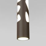 Подвесной светодиодный светильник DLR037 12W 4200K кофейный