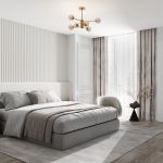 Потолочная люстра со стеклянными плафонами 30166/6 золото