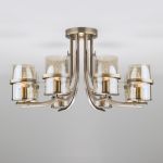 Потолочная люстра со стеклянными плафонами 60085/8