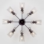 Потолочная люстра в стиле лофт 70111/8 черный