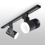 Трековый светильник для однофазного шинопровода Accord черный 30W 4200K (1 шт.) LTB37