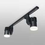 Трековый светильник для однофазного шинопровода Accord черный 30W 4200K (1 шт.) LTB37