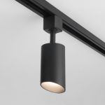 Трековый светильник для однофазного шинопровода Splay GU10 Черный MRL 1006