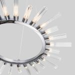 Умная подвесная люстра со стеклянными плафонами 558