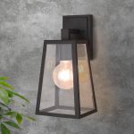 Уличный настенный светильник Germes D IP33 GL 1015D чёрный