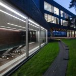 Линейный светодиодный встраиваемый светильник 78см 15Вт 4200К серебряный 101-300-78