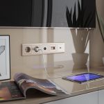 Накладка для розетки HDMI шампань рифленый WL10-HDMI-CP