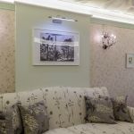 Настенный светодиодный светильник Simple LED никель Simple LED 10W 1011 IP20 никель