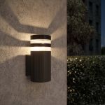 Настенный уличный светильник 1444 Techno  черный IP54 1444 Techno черный