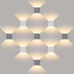 Пылевлагозащи<wbr>щенный светодиодный светильник с регулируемым углом рассеивания Winner серый IP54 1548 Techno LED серый