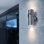 Пылевлагозащи<wbr>щенный светодиодный светильник Vortex IP54 1553 Techno LED хром