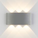 Пылевлагозащищенный светодиодный светильник Twinky Trio серый IP54 1551 Techno LED серый