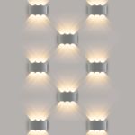 Пылевлагозащищенный светодиодный светильник Twinky Trio серый IP54 1551 Techno LED серый