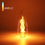 Ретро лампа Эдисона "Свеча на ветру" CW35 40W E14 CW35 40W E14