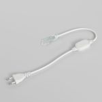 Сетевой шнур для одностороннего светодиодного гибкого неона 220V 2835 SSH-1