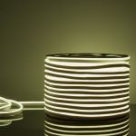 Светодиодный гибкий неон 220 В 9,6 Вт/м 120 Led/м 2835 IP67, односторонний холодный белый 6500К, 50 м Гибкий неон 220V 9,6W 120Led 2835 IP67 односторонний холодный белый, 50 м