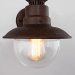 Уличный настенный светильник Talli D IP44 GL 3002D брауни