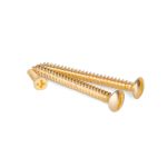 Винты для накладного выключателя 3шт. золото ретро WL18-21-01