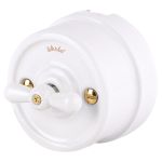 Винты для накладного выключателя 3шт. золото ретро WL18-21-01