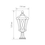 Ландшафтный светильник Virgo S капучино IP44 GLXT-1450S капучино