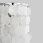 Бра с перламутром 60005/1 хром/перламутр