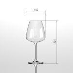 Хрустальные бокалы Strotskis Dionys, красное вино (2 шт.) 0301/2