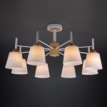 Люстра потолочная с плафонами 70085/8 белый