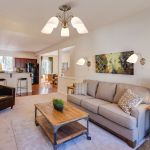 Люстра потолочная с витыми элементами 30107/5 античная бронза