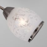 Люстра с плафонами с узором 30026/5 античная бронза