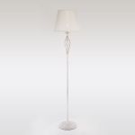 Торшер с абажуром белый с золотом 01003/1 белый с золотом