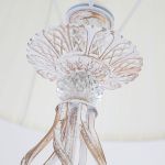 Торшер с абажуром белый с золотом 01003/1 белый с золотом