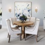 Бра с тонированным хрусталем 3281/1 белый с золотом / тонированный хрусталь