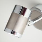 Настенный светильник с поворотными плафонами 20058/1 перламутровый сатин