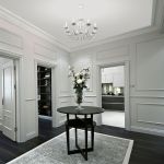 Люстра с хрустальным декором 60018/8 белый с золотом