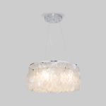 Подвесной светильник с перламутром 60005/4 хром