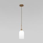 Подвесной светильник со стеклянными плафонами 50357/1 латунь