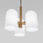 Подвесной светильник со стеклянными плафонами 50357/3 латунь