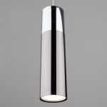 Светодиодный подвесной светильник в стиле лофт 50135/1 LED хром/черный жемчуг