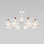 Люстра с хрустальным декором 70075/8 белый