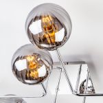 Потолочный светильник с круглыми стеклянными плафонами 30140/8 хром